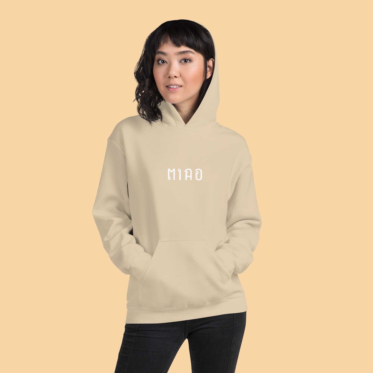 MIAO Hoodie Sand