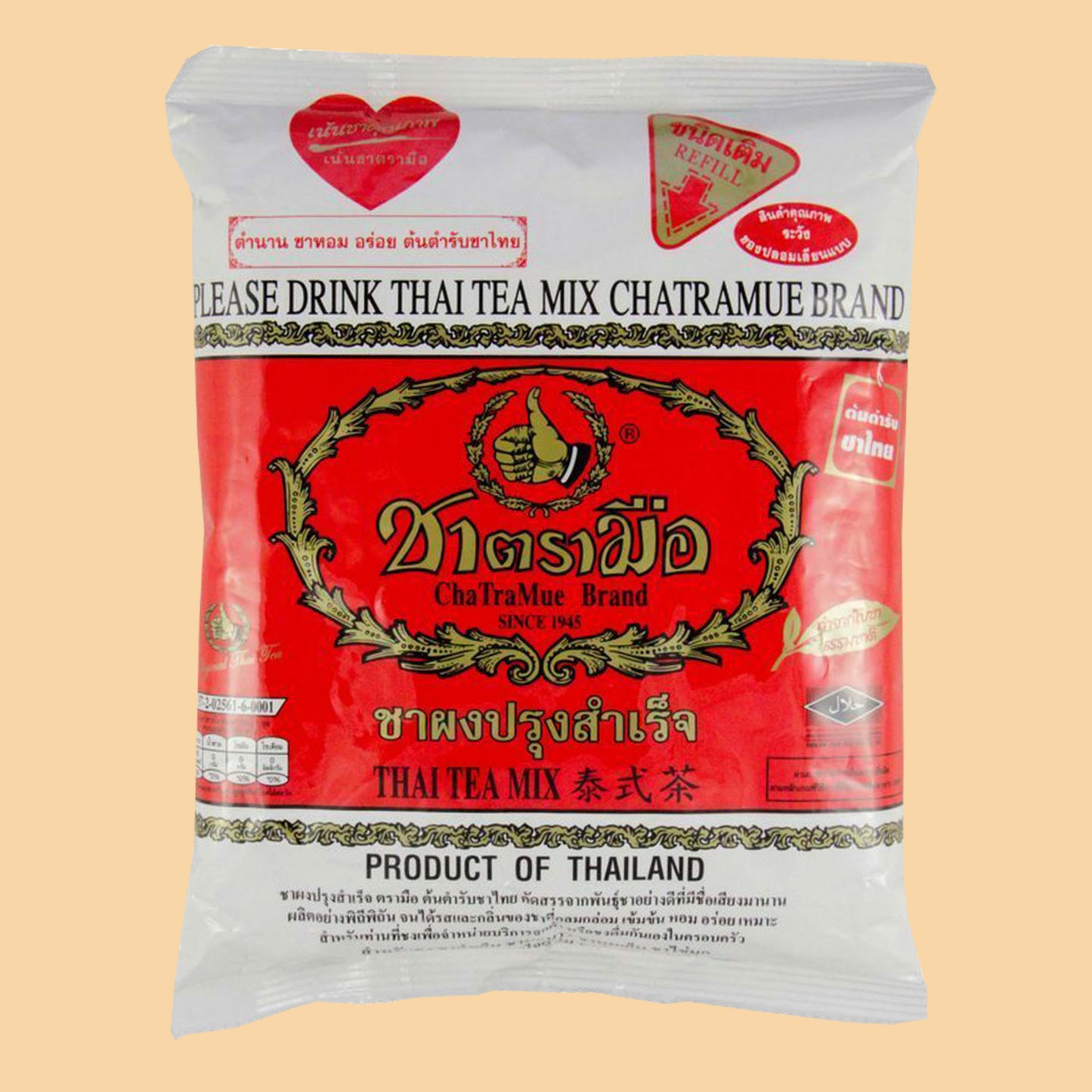 TRAMUE Thai Tea Mix mit Vanillegeschmack 400g