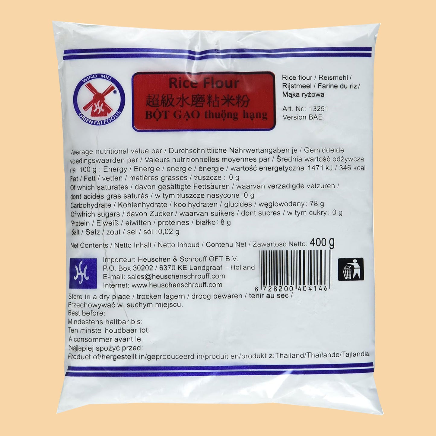 WINDMILL Reismehl 400g