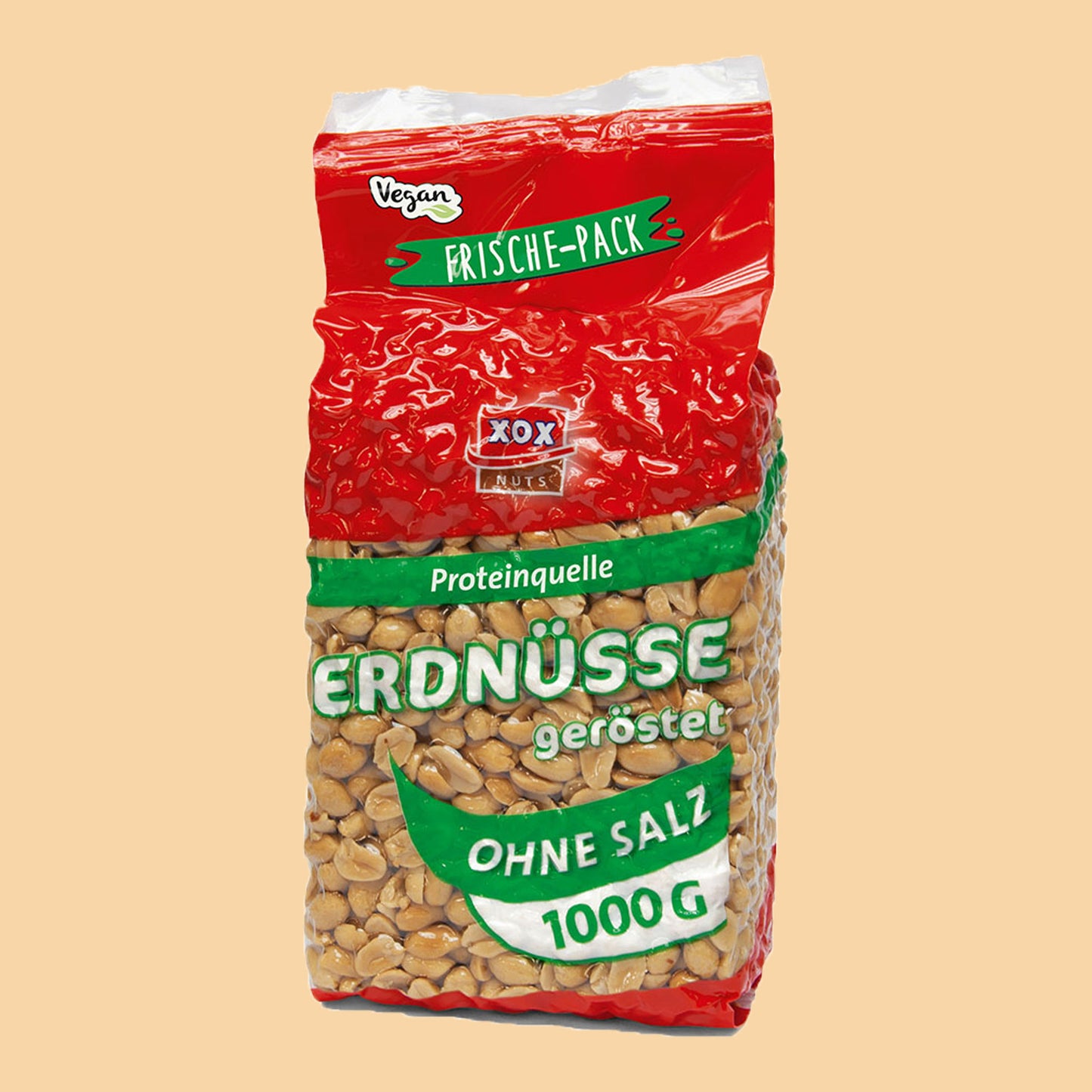 XOX Erdnüsse Geröstet 1KG