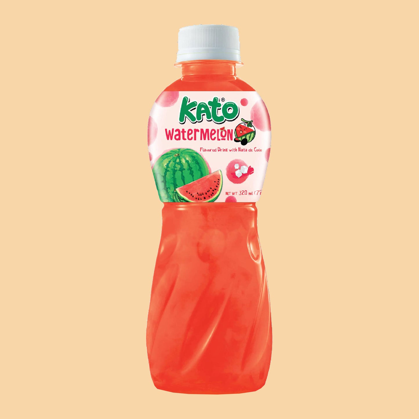 KATO Wassermelonensaft mit Nata De Coco 320ml