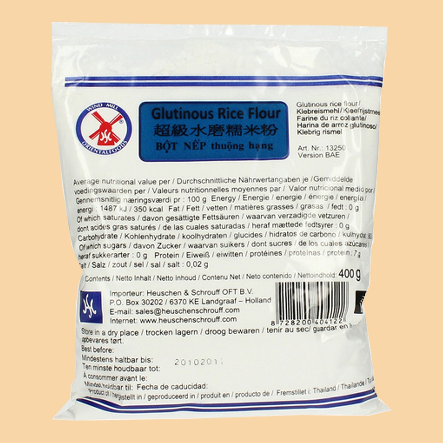 WINDMILL Klebreismehl 400g