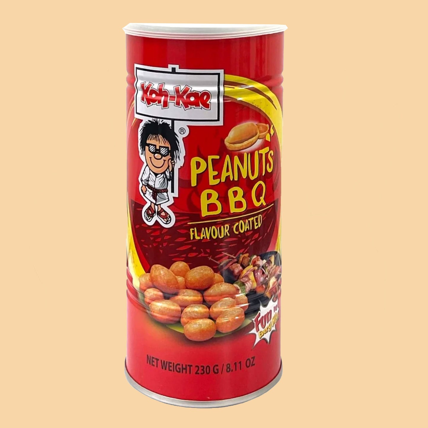 KOH-KAE Erdnüsse BBQ-Geschmack 230g