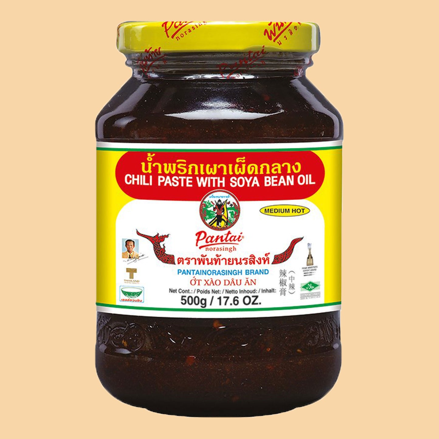 Chili Paste mit Sojabohnenöl