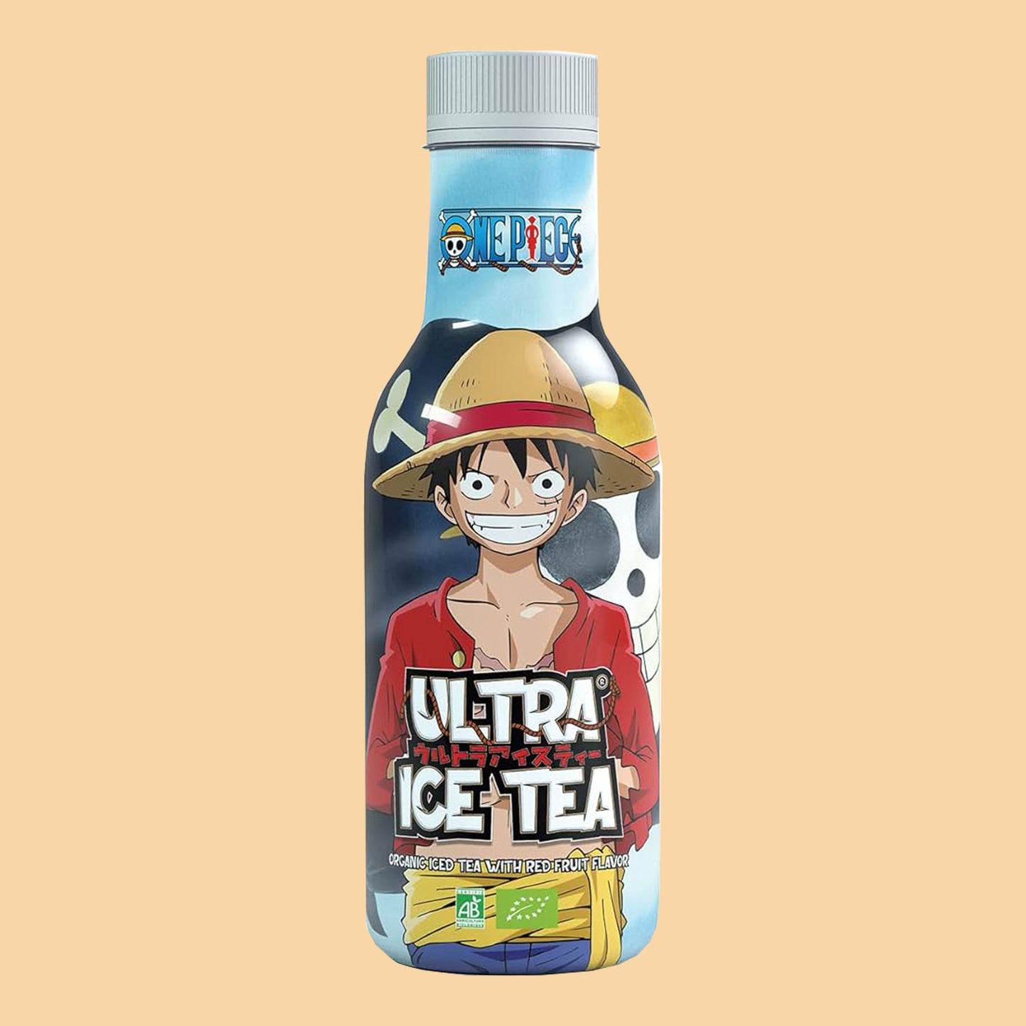 ULTRA ICE TEA Bio Eistee OnePice Luffy - Rote Früchte 500ml