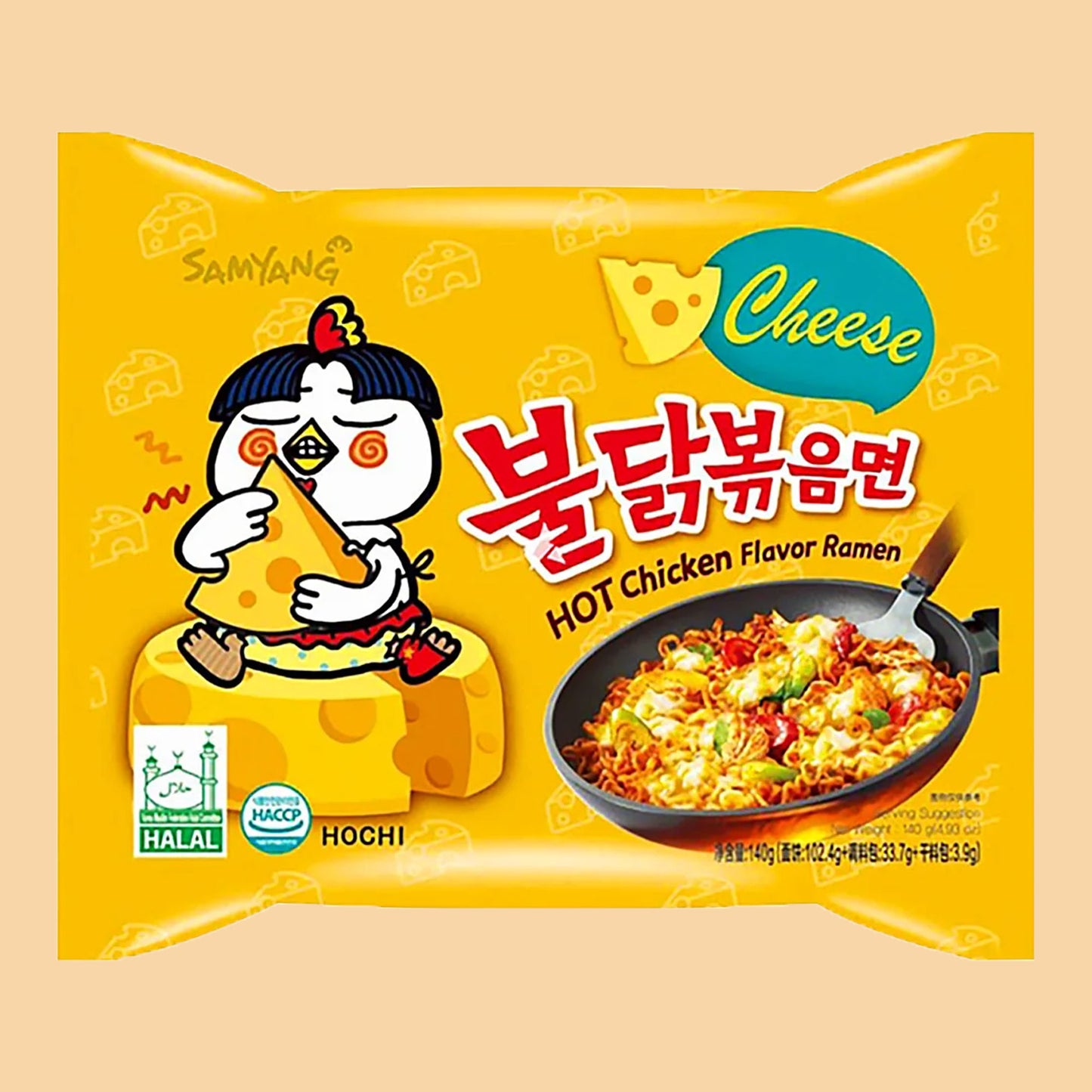 Buldak Hot Chicken Cheese - 140g